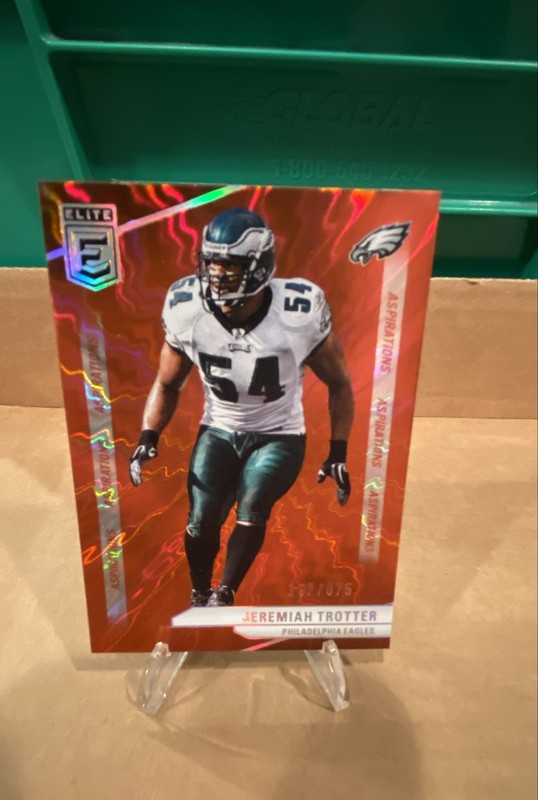 2024 Panini Donruss Elite - Jeremiah Trotter #66 Aspirations Shimmer /875