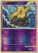 Lightly Played Drowzee - 62/123 - Common - Reverse Holo Pokemon HeartGold & Soul