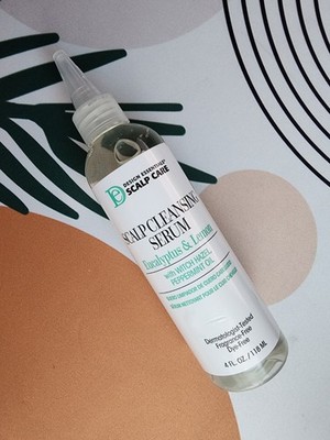 DESIGN ESSENTIALS Scalp Care - Scalp Cleansing Serum - Eucalyptus & Lemon - 4oz