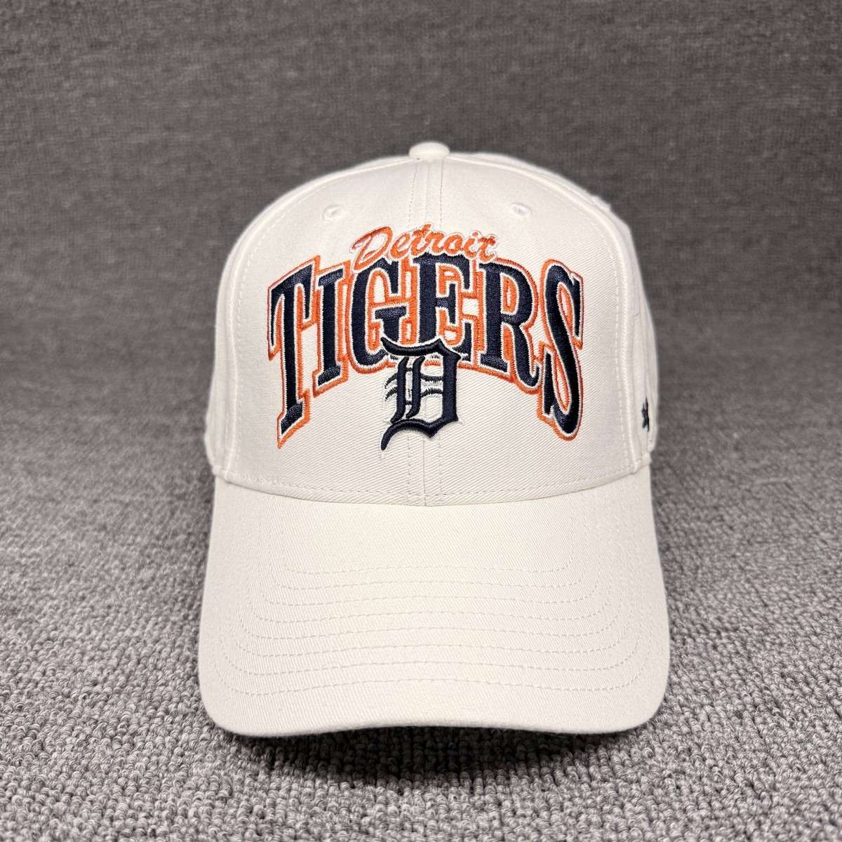 Detroit Tigers '47 Brand Hitch Snapback Hat Cream Off-White MLB Adjustable Cap