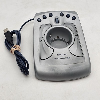 Kensington Expert Mouse Pro USB trackball Model 64213 for Mac PC - No Ball