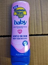 Banana Boat Baby Sunscreen Lotion - 6 fl oz SPF 50+ Exp 09/27