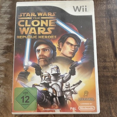 Star Wars: The Clone Wars Republic Heroes Nintendo Wii PAL Deutsch USK 12 2009