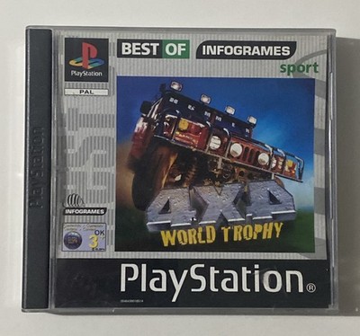4x4 World Trophy (Sony PlayStation 1, PS1) komplett mit Handbuch - getestet & funktionsfähig