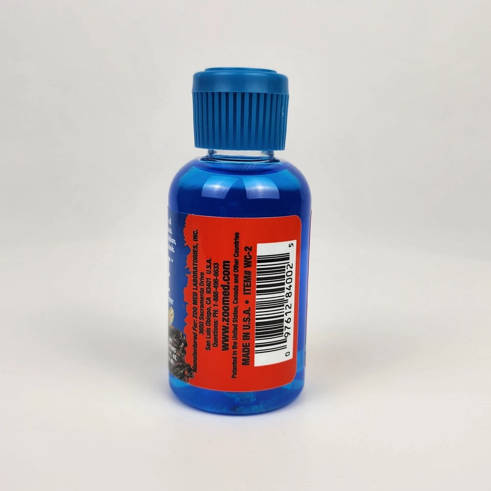 Acondicionador de agua instantáneo para terrario Zoo Med ReptiSafe, 2,25 OZ - rápido y seguro Foto 3 de 4