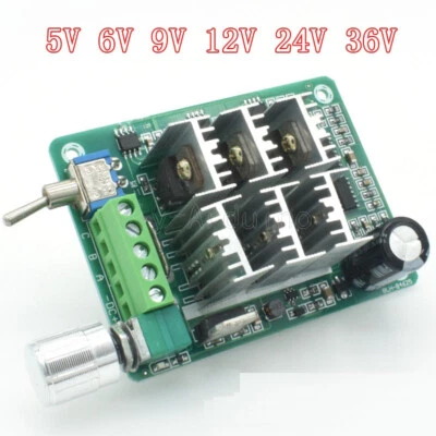 MARKENLOS 15A DC 5-36V BLDC 3 phases Brushless Sensorless Fan Drive Motor Speed Controller