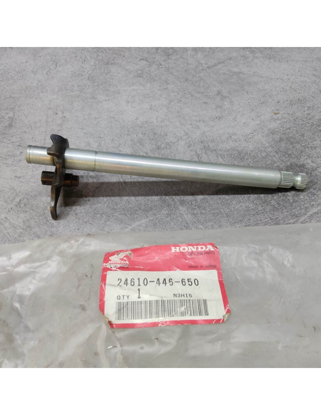 Axe de sélecteur de vitesse moto Honda NX 125 CT 185 ATC 200 boîte mécanique