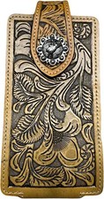 Western Stakes Western Leather Phone Belt Holster Cell Phone Case Phone Pouch