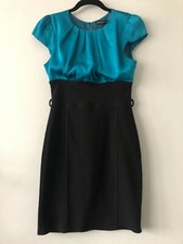 Atmosphere Satin dress with bodycon skirt size 8 