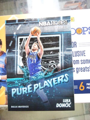 Luka Doncic 2023/24 NBA Hoops Pure Players Insert #1 Dallas