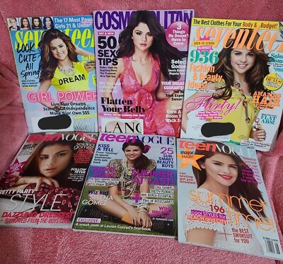 Bundle of Selena Gomez magazines | eBay