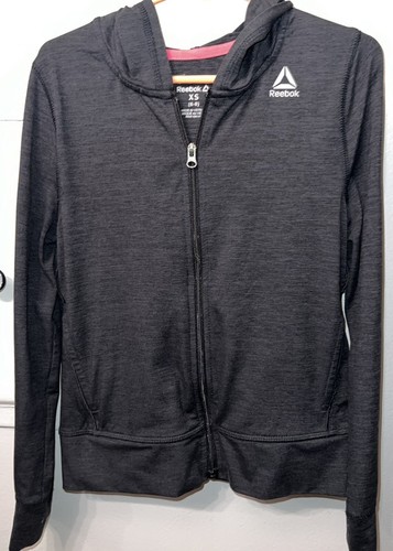 Girls Reebok 2pc jogger pants and jacket-EUC-Size XS (6-8) - Picture 3 of 7