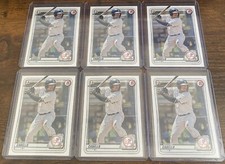 Antonio Cabello 2020 Bowman Prospects 1st Bowman #BP-85 New York Yankees Lot (6)