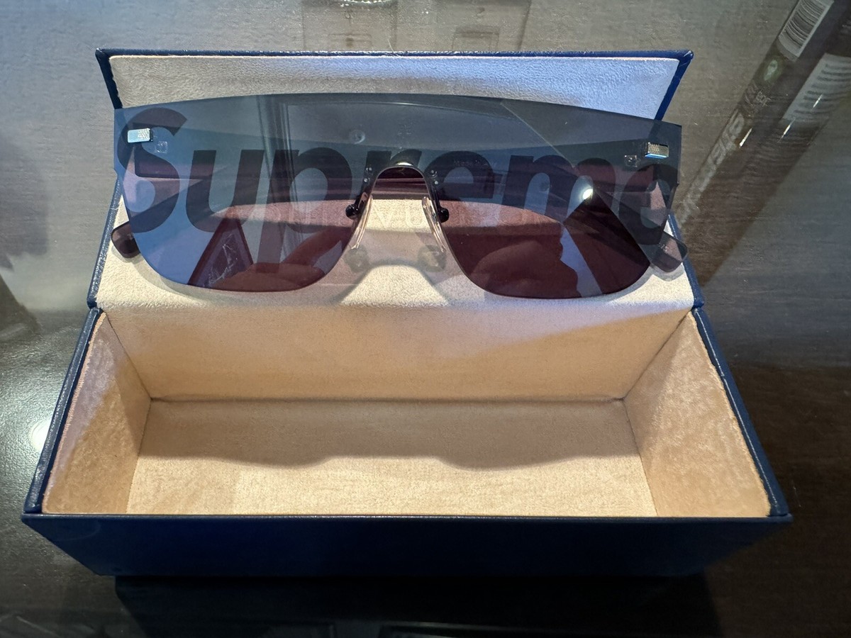 Louis Vuitton x Supreme Hologram Sunglasses - Black | eBay