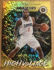 Kawhi Leonard 2019-20 NBA Hoops Premium High Voltage Gold Shimmer SSP #1