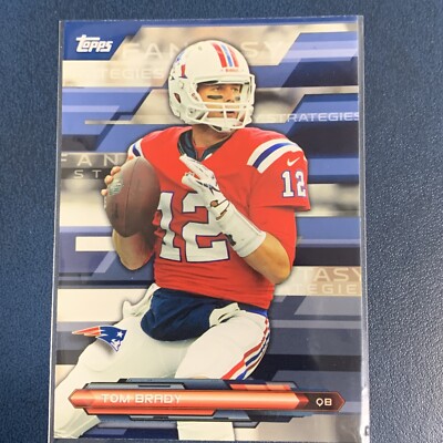 2014 Topps - Fantasy Strategies #FFS-TB Tom Brady