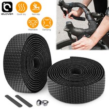 2PCS Bicycle Handlebar Tape Road Bike Cycling Handle Bar Wrap Non-Slip Soft Tape