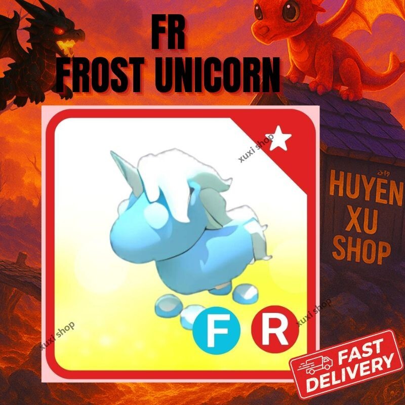 🦄 Combo Neeon Frost Unicorn/Unicorn (NFR/FR) Adopt M1e Cheap Pet