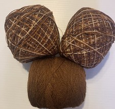 Hilo Lace Cristal Color 83 346. Acrylic/Rayon. 900 yards per ball. 1 lot of 3.