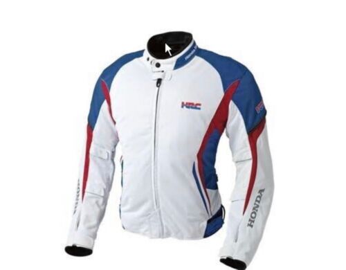 Honda Hrc Motorbike Original Cowhide Leather Jacket With CE Approved Protections - 第 1/3 張圖片