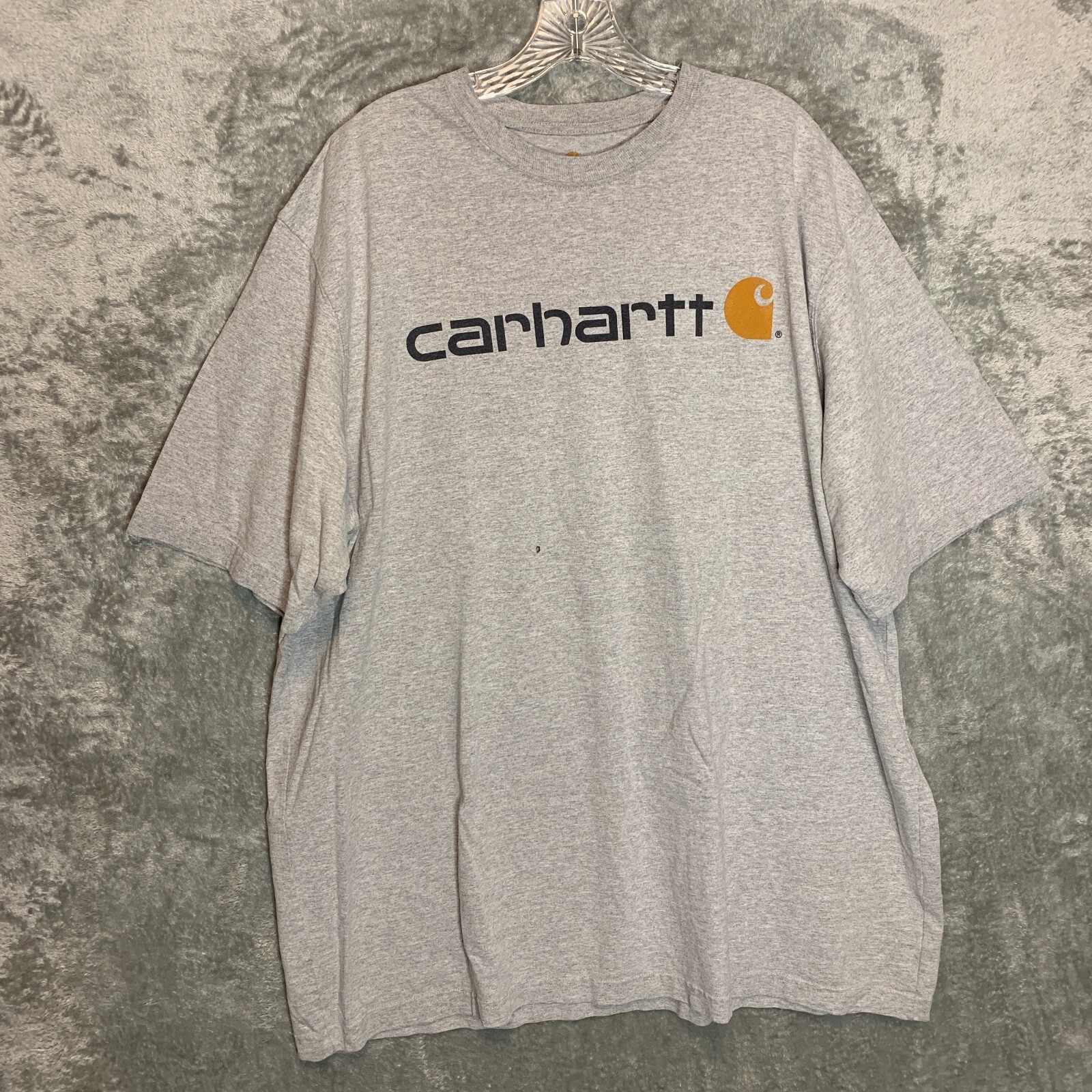 Carhartt Men Loose Original Fit Heavyweight Signature Double Sided T Shirt 2XL