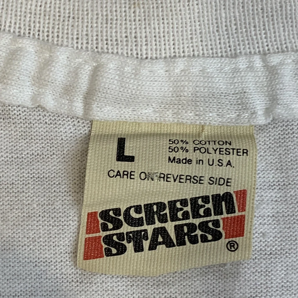 Camiseta de baloncesto Brooks vintage para hombre pantalla M etiqueta estrella Foto 4 de 4