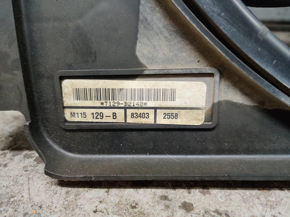 2010 JEEP CHEROKEE KK 2.8 CRD ENGINE COOLING FAN 834032558 - Image 2 of 4