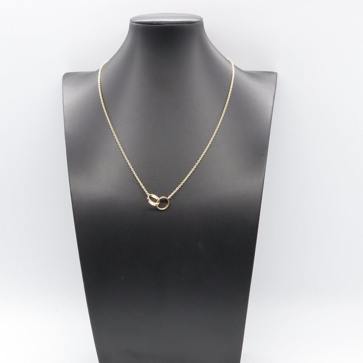 CARTIER Baby Love Necklace Pendant 18KYG Yellow Gold Used
