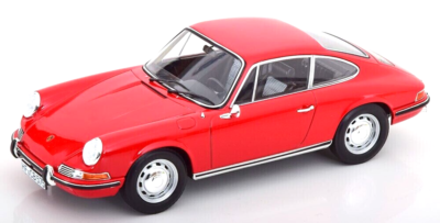 1/18 Porsche 901 911 L Coupe 1968 (Polo Red) Diecast Model Car by