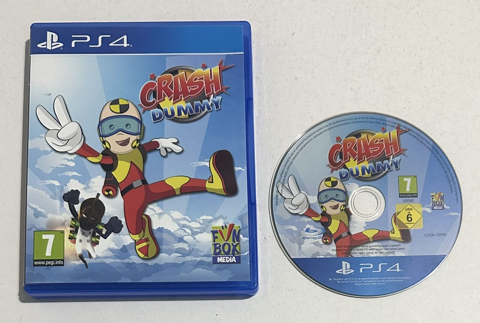 Crash Dummy Sony PlayStation 4 PS4 Boxed PAL