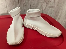 G.N.D. Women’s Sock Sneakers High Top White Size 9