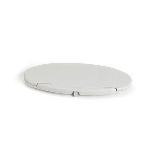 Grey For 2007-14 BMW MINI Cooper R55 R56 R58 R60 Sun Visor Vanity Mirror Cover - Picture 4 of 10