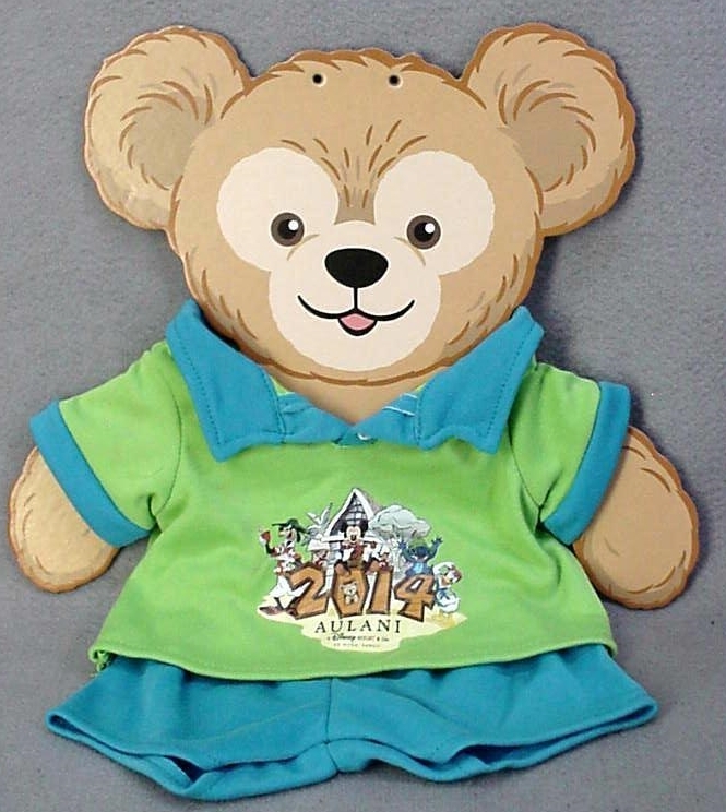 Disney Aulani Resort Hawaii 2014 Duffy Bear Costume Outfit | eBay