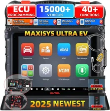 2025 Autel MaxiSys Ultra EV Diagnostic Scanner 5 in 1 VCMI Programming Tool