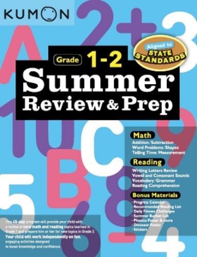 Summer Review & Prep: 1-2 (Tascabile)