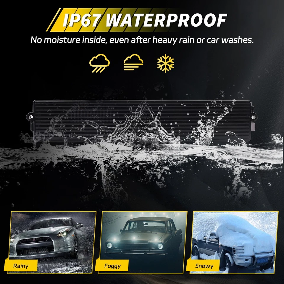 2 件烟熏镜头前保险杠停车转向信号灯适用于 1980 - 1987 年别克富豪 — 第 4/4 张图片