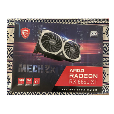 MSI MECH 2X OC AMD Radeon RX 6650 XT 8GB GDDR6 PCIe 4.0 DX12U