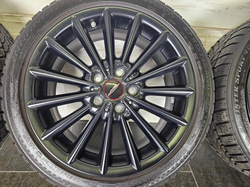 MINI Cooper One F55 F56 F57 17 Zoll JCW Spoke 505 Winterräder 7mm DOT: 3523 - Bild 4 von 4