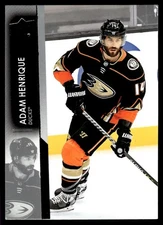 2021-22 Upper Deck Adam Henrique Anaheim Ducks #4 11721