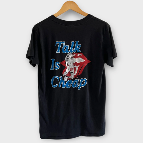 1988 Keith Richards "Talk Is Cheap" Vintage Tour Band Tee Shirt 80s 1980s - Bild 2 von 4