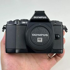 Olympus OM-D E-M5 16.1MP Digital Camera Body Only English BLACK - 95 New