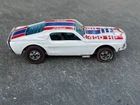 Hot Wheels 1974 Mustang Stocker Redline; White, Red and Blue - as is