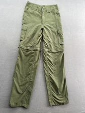Boy Scouts of America Pants Youth Large Green Switchback Uniform Zip Off Cargo