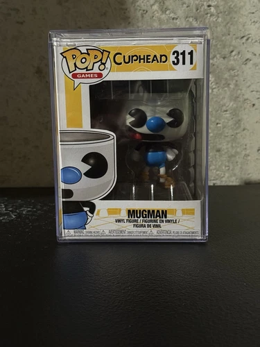 Funko POP Games Cuphead Mugman Vinyl Figure #311 Vaulted