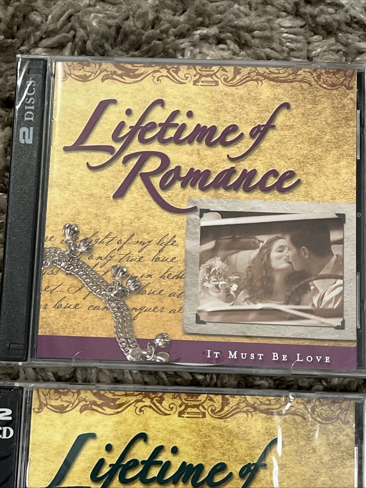 TIME LIFE Lifetime of Romance 2CD Lot 4 Discs It Must Be Love Falling In Love - Image 2 of 4