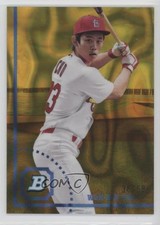 2022 Bowman Heritage Chrome Prospects Gold Lava Refractor 34/50 Won-Bin Cho 14mg