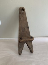Primitive Rustic Wooden Boot Jack Antique Farmhouse Shoe Remover Tool Decor 15.5