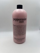 Philosophy Peppermint Stick Shampoo Shower Gel  Bubble Bath 32oz New Sealed