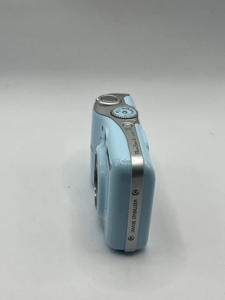 Getestet ✅ I Canon Powershot E1 Digitalkamera 10MP Digital Kamera Vintage Blau - Bild 2 von 4