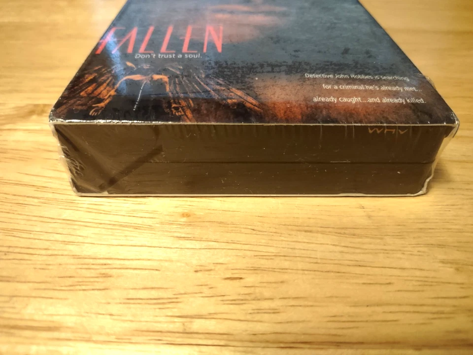 Fallen (VHS, 1998, Warner) Widescreen Denzel Washington John Goodman New Sealed - Image 4 of 4